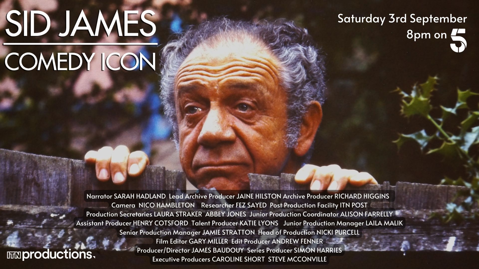Sid James - Comedy Icon,C5 TX Card